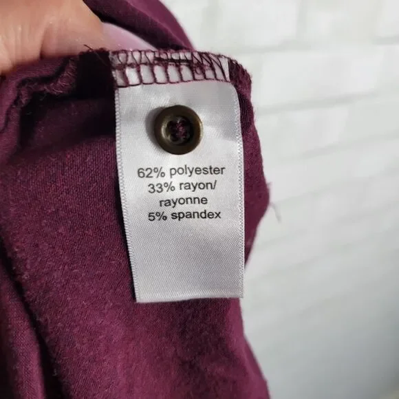 Maurices Burgundy Stars Tank Top - Picture 3 of 3